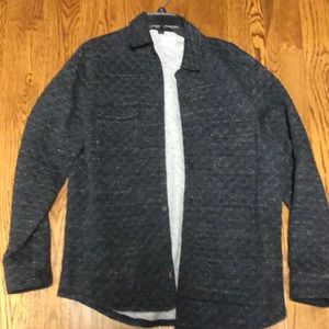 Faherty quilted fleece shirt. Large